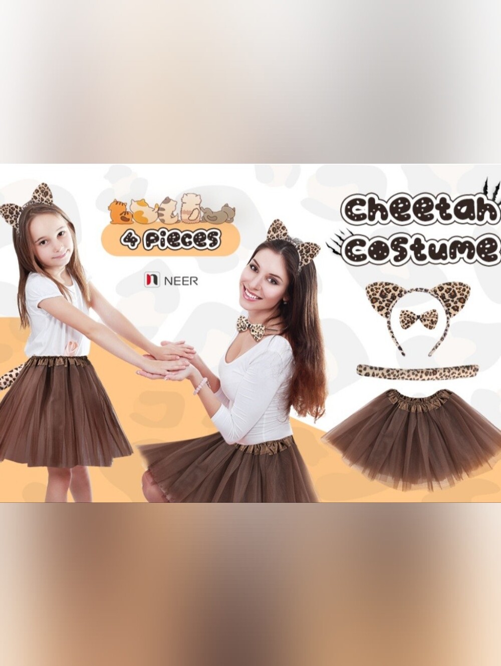 Cheetah Tutu Costume